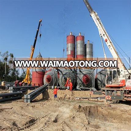 Small Steel Silo for Sale 50 Ton Cement Silo Used in Concrete Mixing Plant