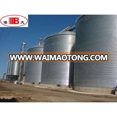 Silos project In kazakhstan/steel silos with hopper bottom/steels silos with flat bottom