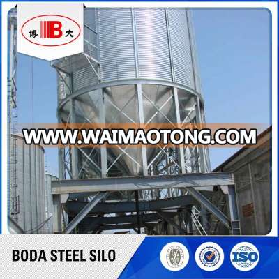 galvanized animal chicken feed silo tank